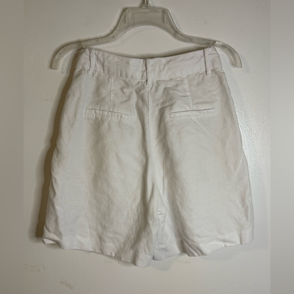 Aritzia Wilfred Linen Effortless Pant, White Size 6 - Picture 8 of 14